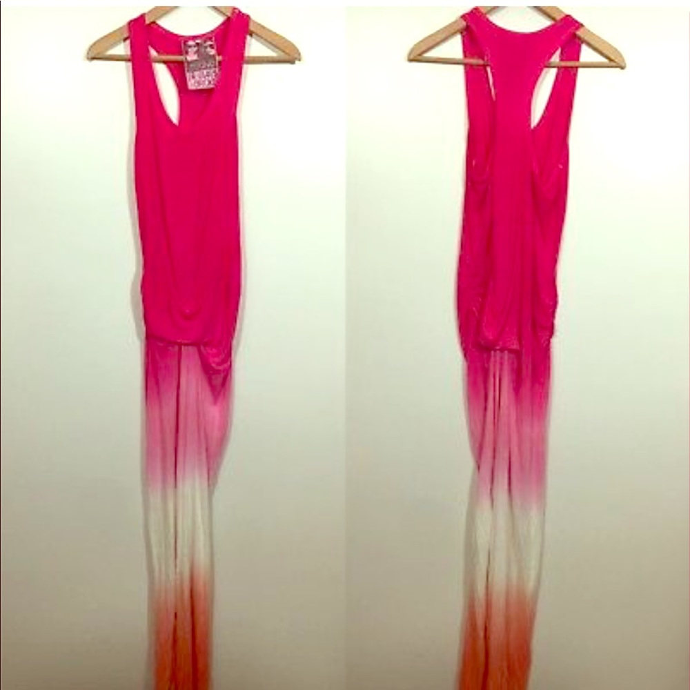 Young Fabulous & Broke Pink Ombré Maxi